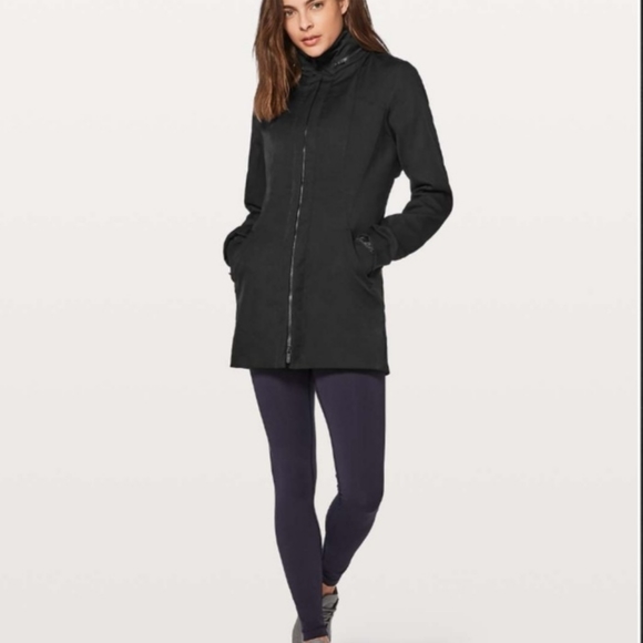 Lululemon Like A Glove Jacket Black Size 4 - Picture 1 of 12